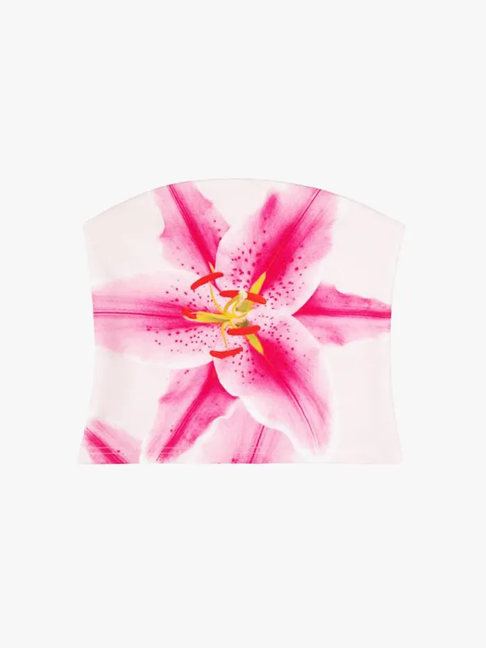 Tops Shop Lisa Says Gah Lily Tube Top