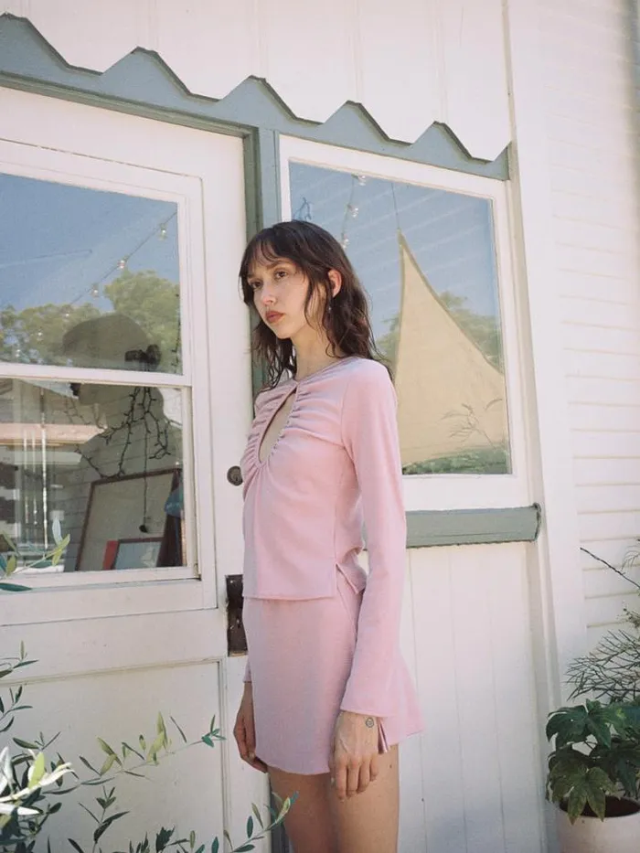 Tops Shop Lisa Says Gah Nora Keyhole Top