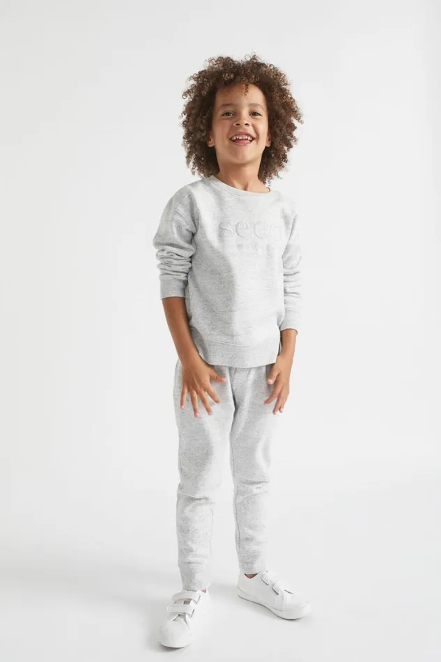 Track Pants Boy Seed Heritage Core Trackpant Cloudy Marle