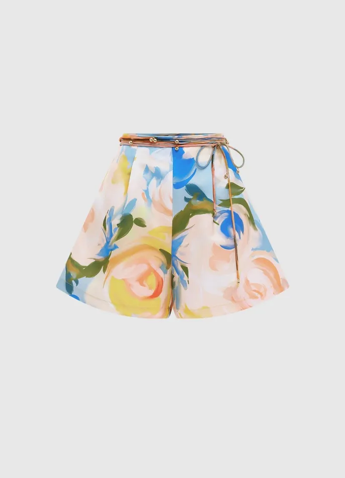Two Piece Sets Women LEO LIN Vivian Shorts 8211 Bouquet Print
