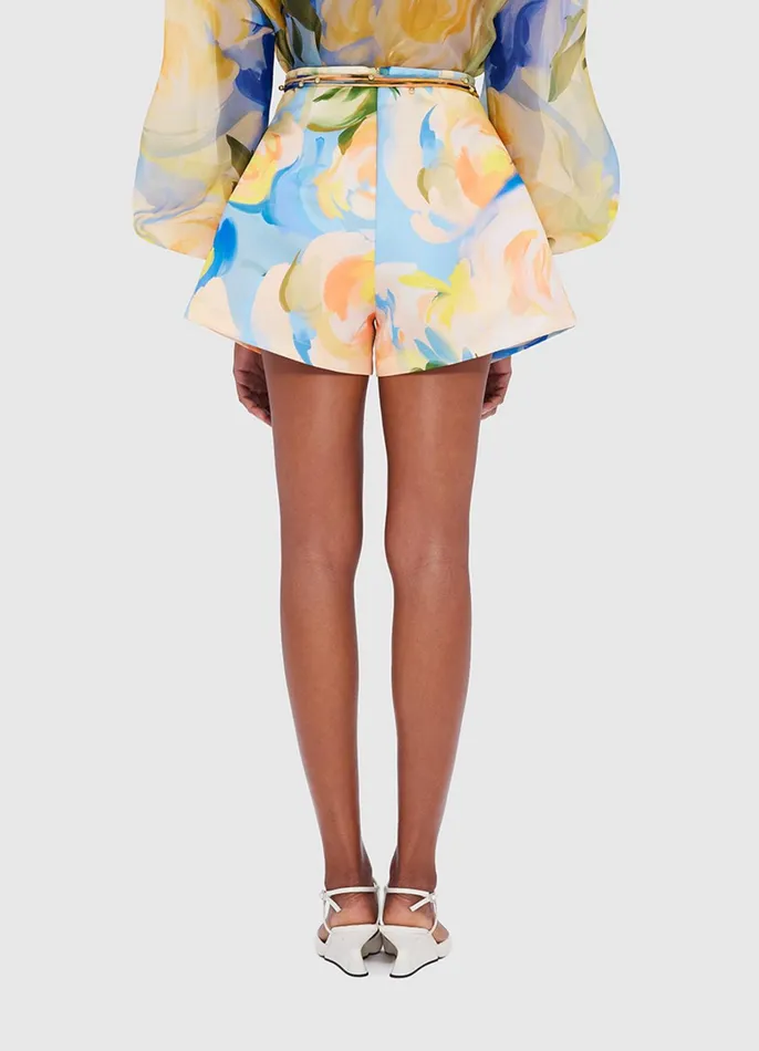 Two Piece Sets Women LEO LIN Vivian Shorts 8211 Bouquet Print