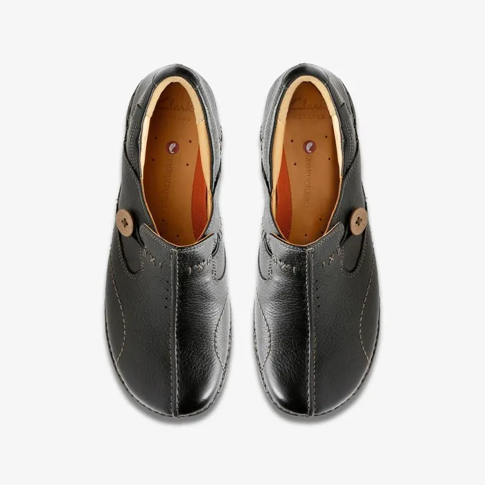 Un Loop Black Women Clarks Clogs and Mules Un Loop Black Women Clarks Clogs and Mules