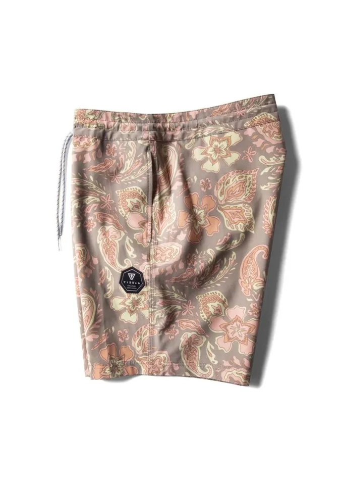 Vagabond 175quot Boardshort Dark Khaki Men Vissla Boardshorts