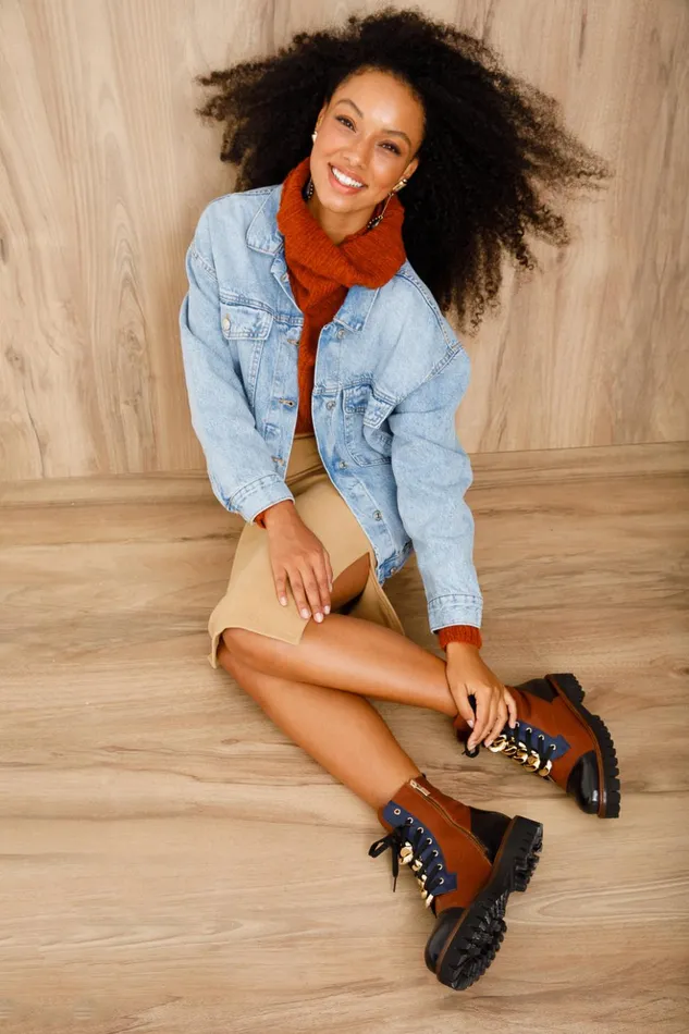 Vinci Leather Boots and Booties The Belgrad Brown Leather LaceUp Ankle Boot With A Side Zipper 8211 Women