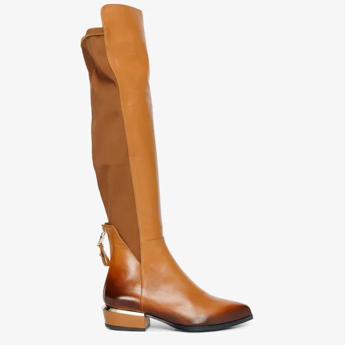 Vinci Leather Boots and Booties The Fairoks Tan Leather Knee High Boot 8211 Women Vinci Leather Boots and Booties The Fairoks Tan Leather Knee High Boot 8211 Women