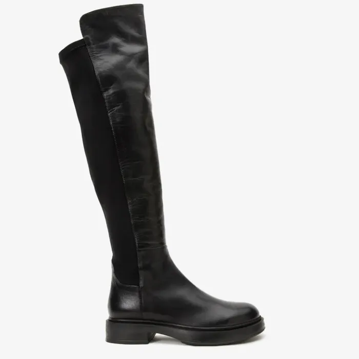 Vinci Leather Boots and Booties The Harmony Belle Black Leather Knee High Boot 8211 Women Vinci Leather Boots and Booties The Harmony Belle Black Leather Knee High Boot 8211 Women