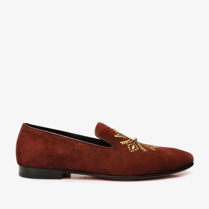 Vinci Leather Dress Shoes The Lazio Shoe Burgundy Suede Slipon Loafer Shoe 8211 Men Vinci Leather Dress Shoes The Lazio Shoe Burgundy Suede Slipon Loafer Shoe 8211 Men