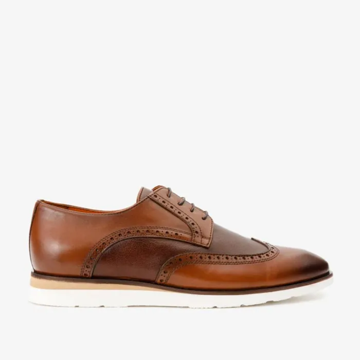 Vinci Leather Dress Shoes The Molise Tan Wingtip Semi Brogue Derby Shoe 8211 Men Vinci Leather Dress Shoes The Molise Tan Wingtip Semi Brogue Derby Shoe 8211 Men