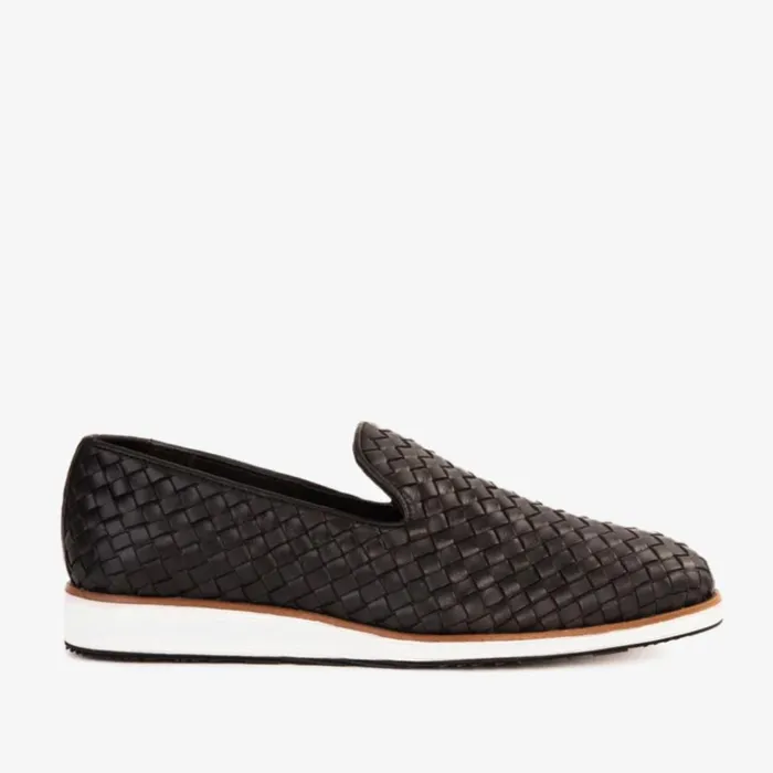 Vinci Leather Dress Shoes The Ostrava Black Leather Woven Slipon Loafer Shoe 8211 Men Vinci Leather Dress Shoes The Ostrava Black Leather Woven Slipon Loafer Shoe 8211 Men