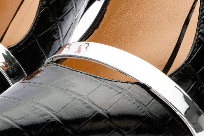 Vinci Leather Heels The Annapolis Black Patent Leather Pump Shoe 8211 Women