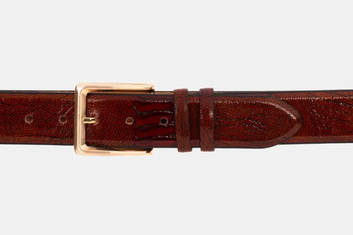 Vinci Leather Leather Belts The Bangkok Brown Calfskin Belt 8211 Men
