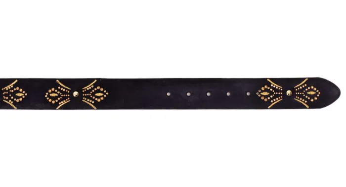 Vinci Leather Leather Belts The Lazio Navy Blue Suede Leather Belt 8211 Men