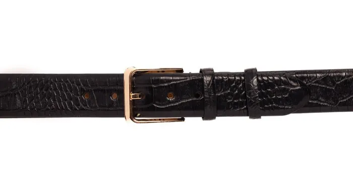 Vinci Leather Leather Belts The Monaco Black Leather Belt 8211 Men