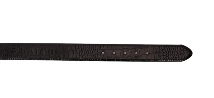 Vinci Leather Leather Belts The Monaco Black Leather Belt 8211 Men