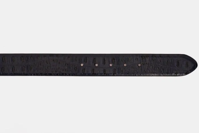 Vinci Leather Leather Belts The Savamala Blue Leather Belt 8211 Men