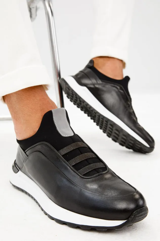 Vinci Leather Sneakers The Sonoma Black Leather Sneaker 8211 Men