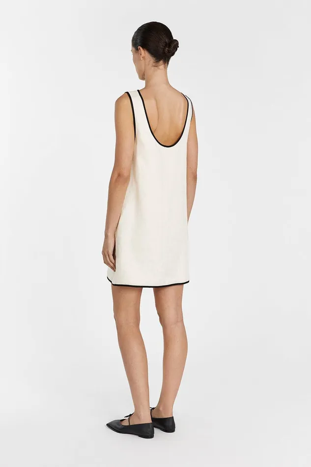 VON CREAM LINEN MINI DRESS Women DISSH Mini Dresses