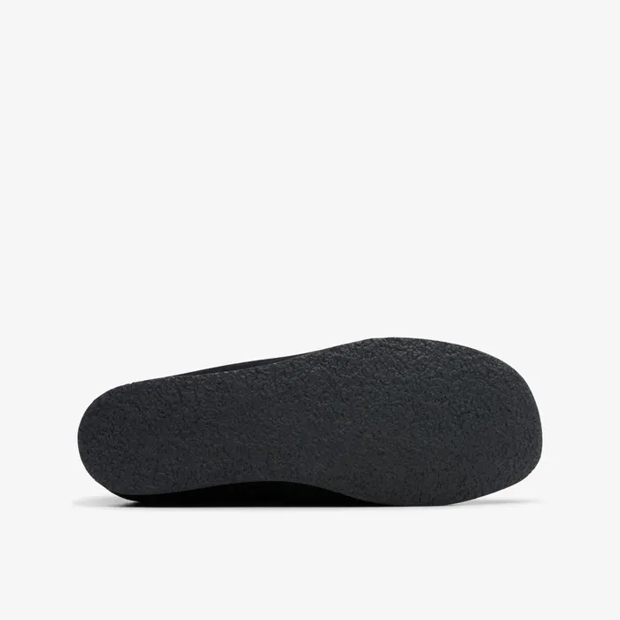 Wallabee Older Black Suede Kids Clarks Originals