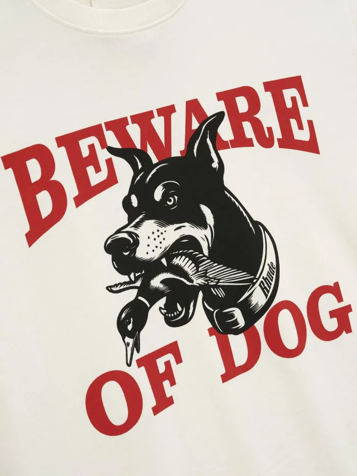 WARNING LOGO TEE Men Rhude Tees