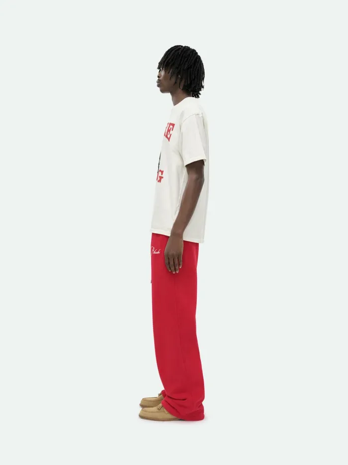 WARNING LOGO TEE Men Rhude Tees