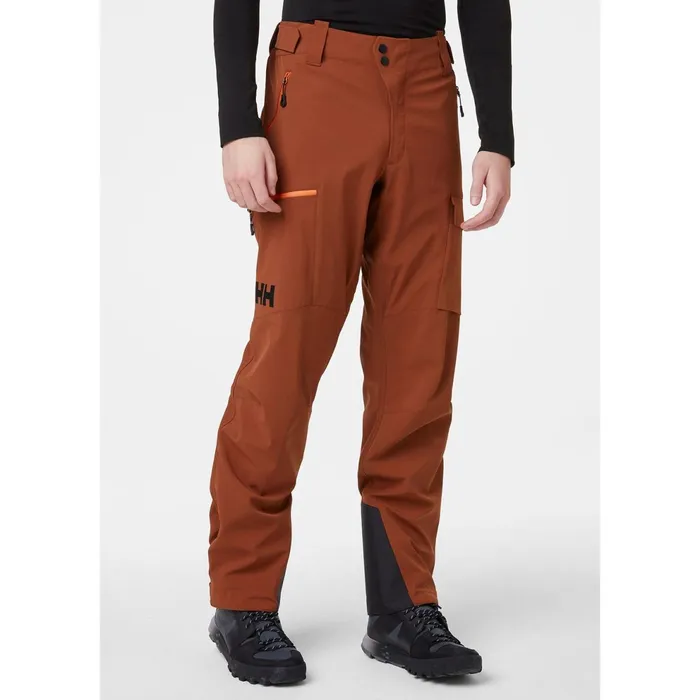 Waterproof Pants Men Helly Hansen ODIN MOUNTAIN SOFTSHELL PANT 793 Redwood