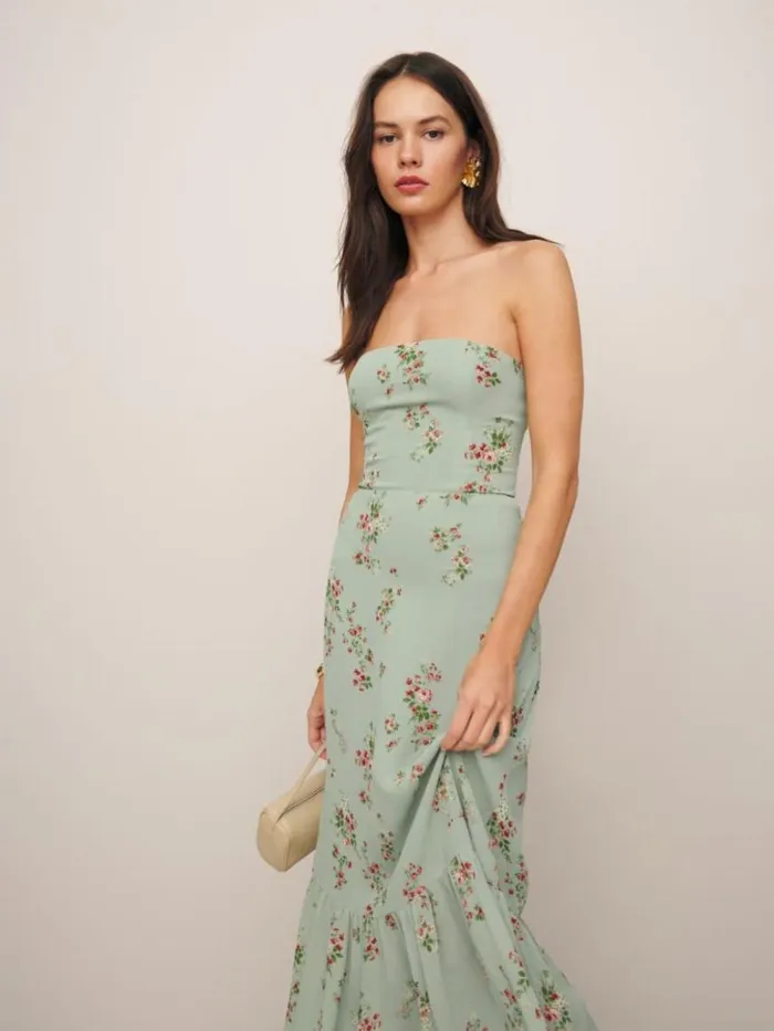 Weddings The Reformation Arta Dress Hampstead