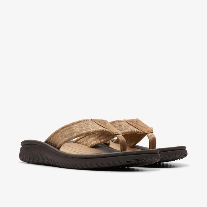 Wesley Belt Desert Men Clarks Sandals and Flip Flops