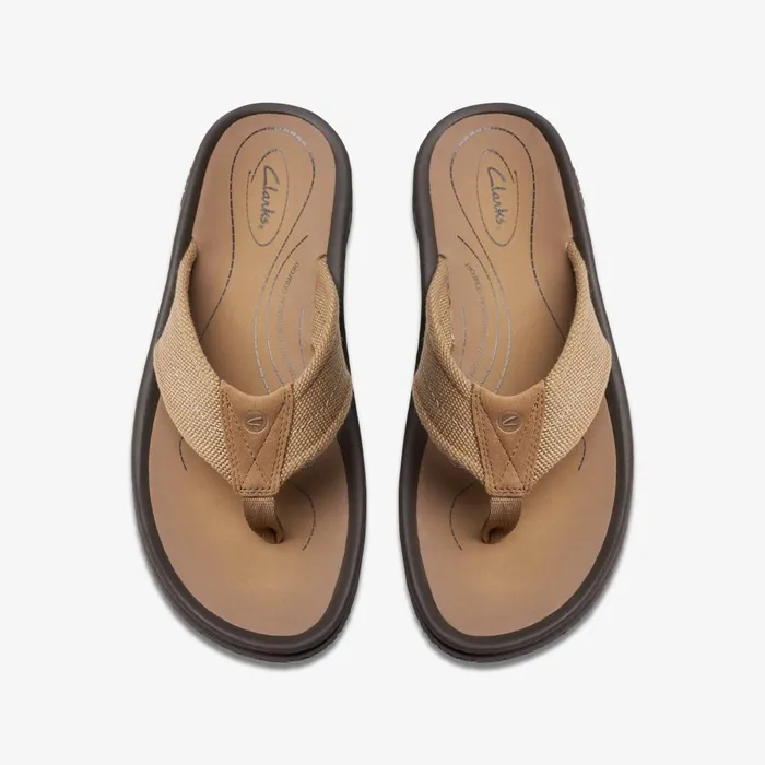 Wesley Belt Desert Men Clarks Sandals and Flip Flops