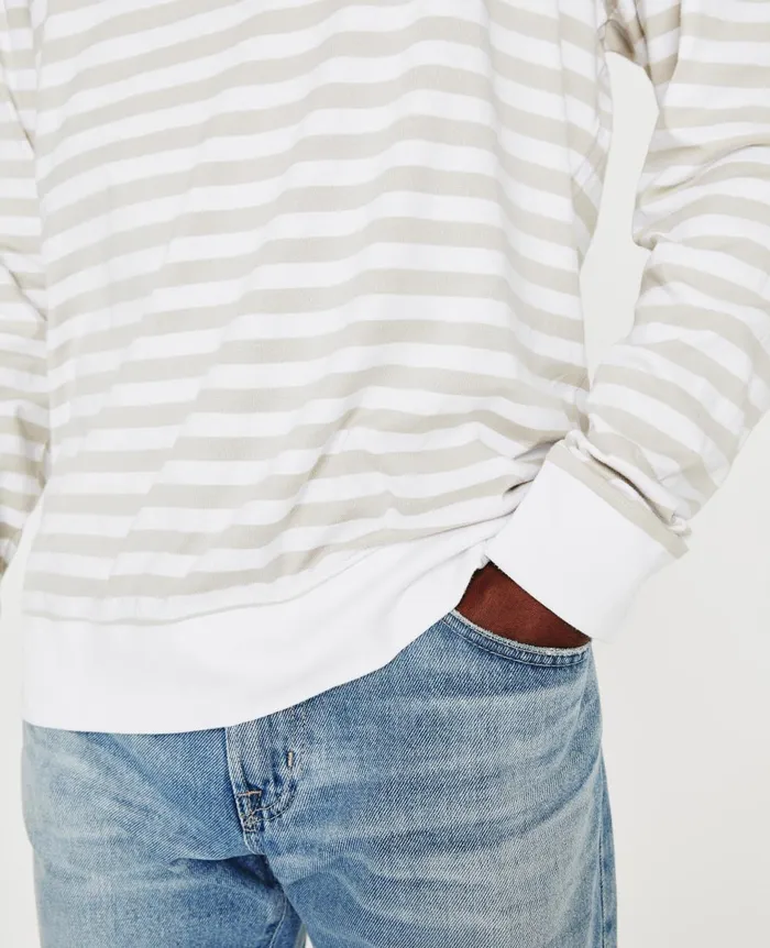 Wesley Pullover True Whitepale Smoke Men AG Jeans Sweatshirts Wesley Pullover True Whitepale Smoke Men AG Jeans Sweatshirts