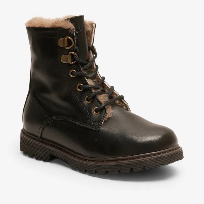 Winter boots maia lamb black Black bisgaardshoes KIDS