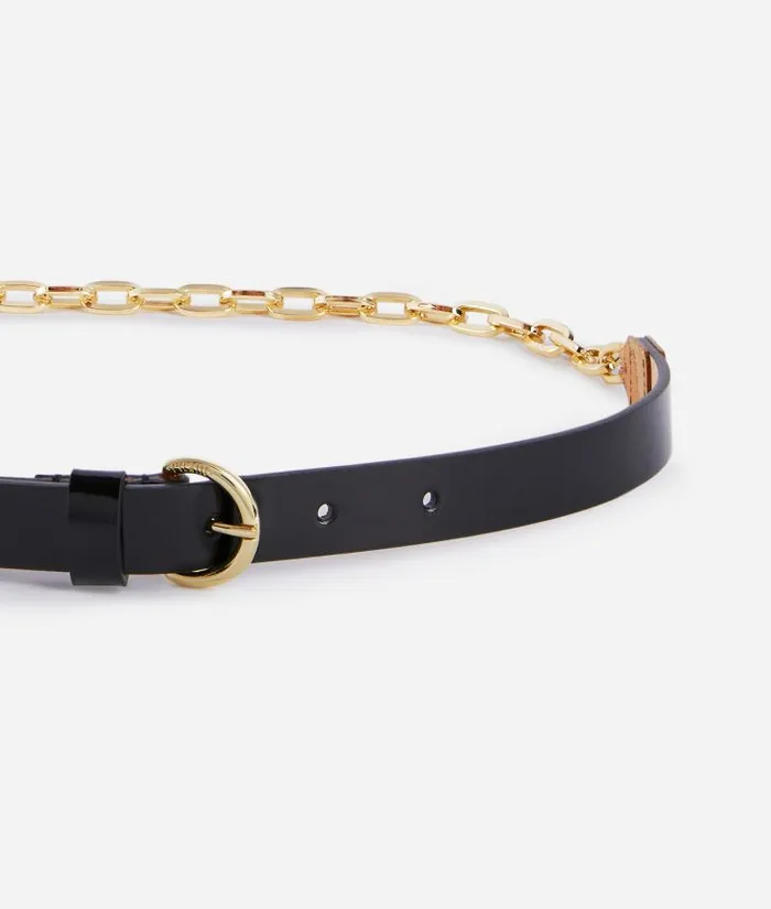 Woman Belts Alviero Martini Space Bag Belt Black