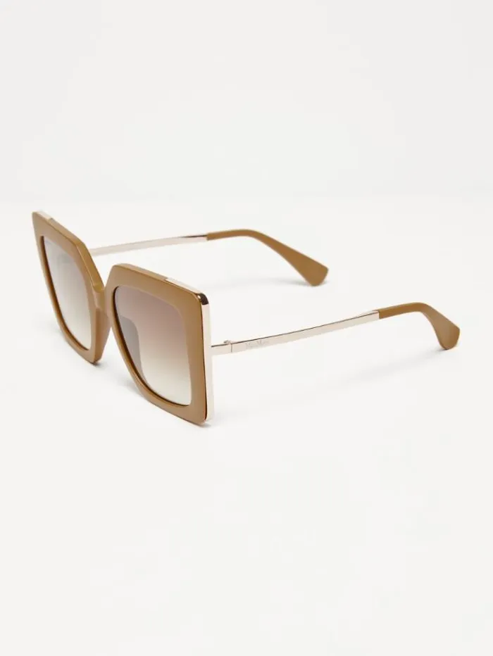 Woman Butterfly Sunglasses Pink Maxmara Eyewear