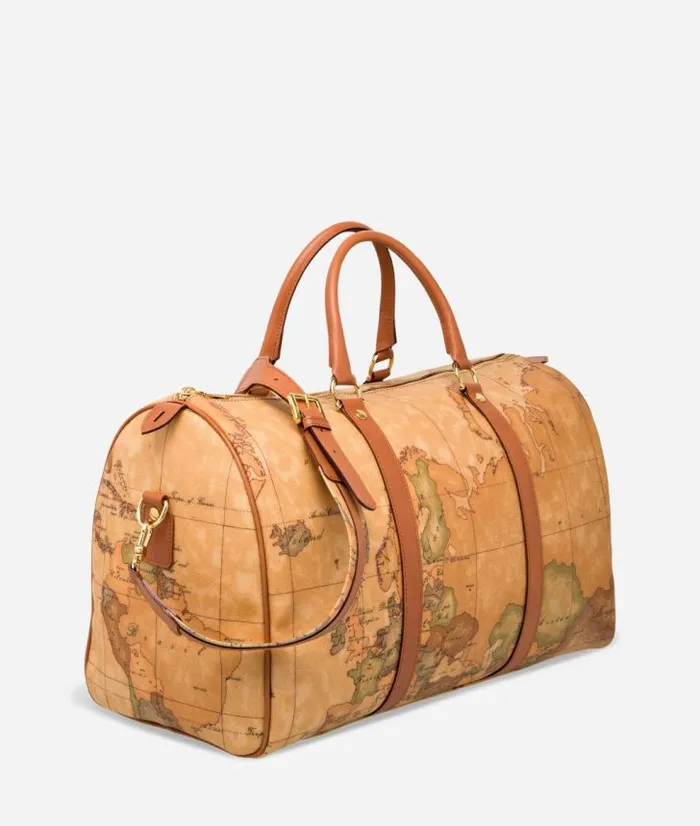 Woman Travel Bags Alviero Martini Geo Classic Weekender Bag With Strap