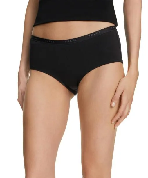 Women 2Pack Women Hipster Daily Comfort Black FALKE Panties and Slips