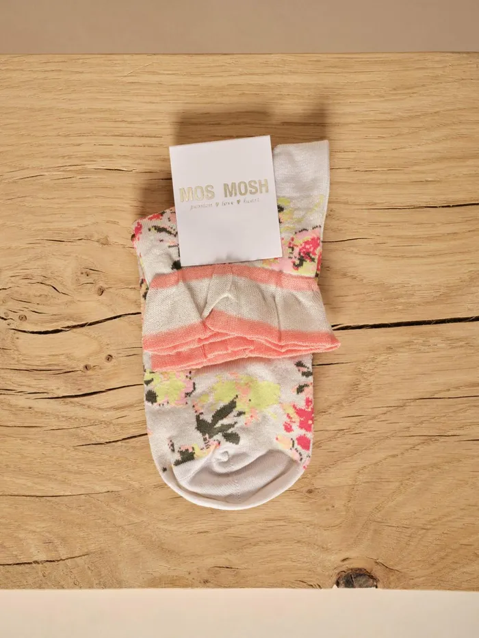 Women Accessories MOS MOSH MMLurex Socks Coral Reef