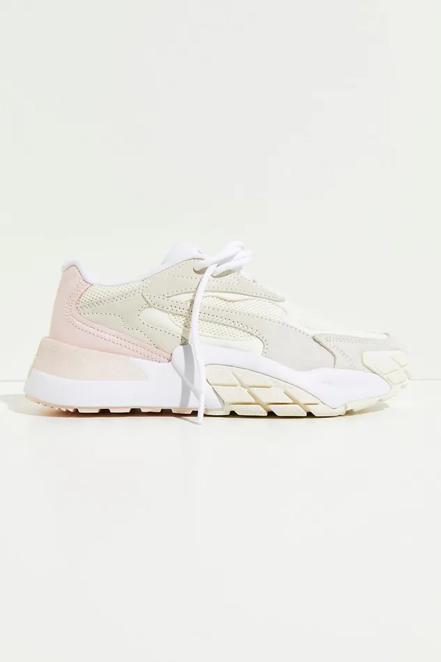 Women Athletic Shoes Free People Hedra Minimal Sneakers Marshmallow Cloud Pink Puma White