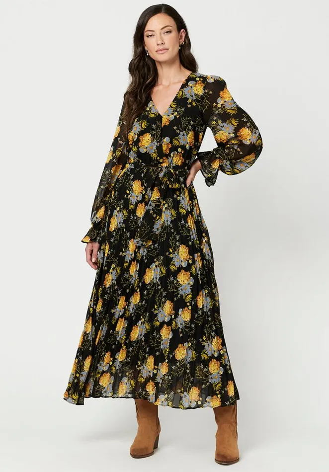 Women Bell Sleeve Angelique Dress Victorianfloral Buffalo David Bitton Dresses and Jumpsuits Women Bell Sleeve Angelique Dress Victorianfloral Buffalo David Bitton Dresses and Jumpsuits