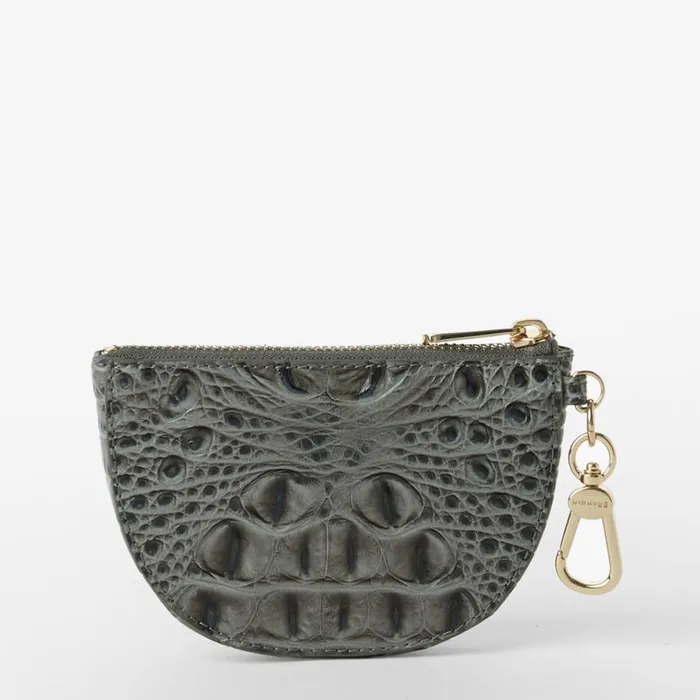 Women Brahmin Clip Ons and Keychains Britt Charcoal Zinnia