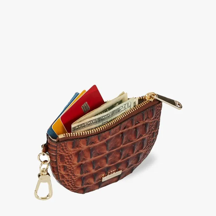 Women Brahmin Clip Ons and Keychains Britt Charcoal Zinnia