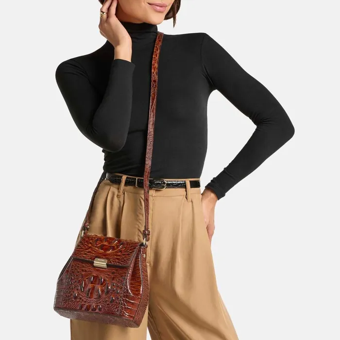 Women Brahmin Crossbodies Margo Coastal Blue Odysea