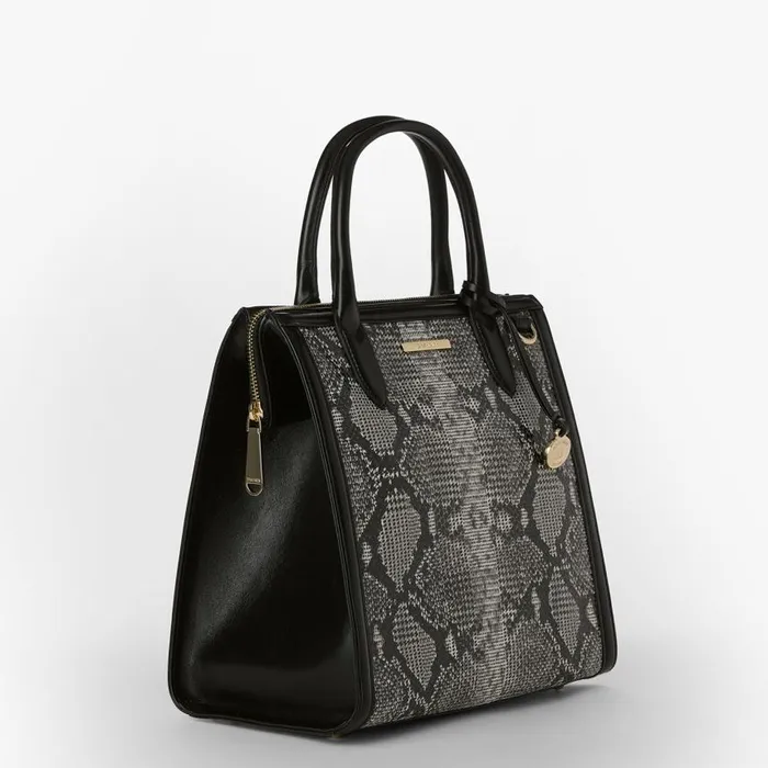 Women Brahmin Satchels Caroline Black Spark