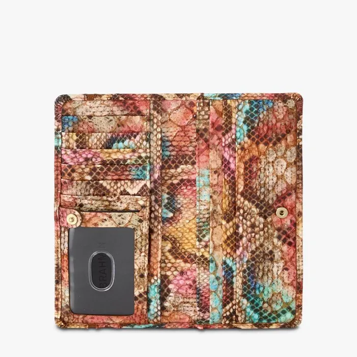 Women Brahmin Wallets and Wristlets Ady Wallet Happy Hour Rosina