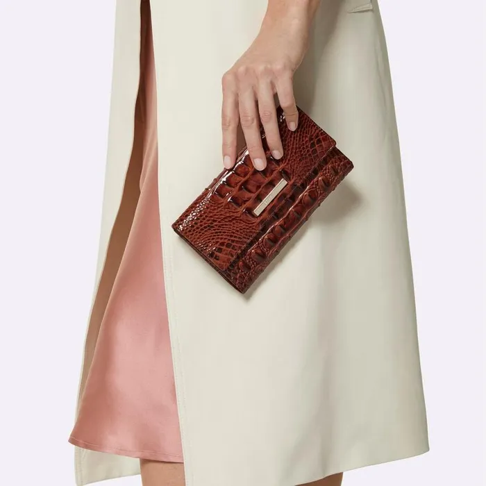 Women Brahmin Wallets and Wristlets Cordelia Wallet Mellow Rose Jessamine