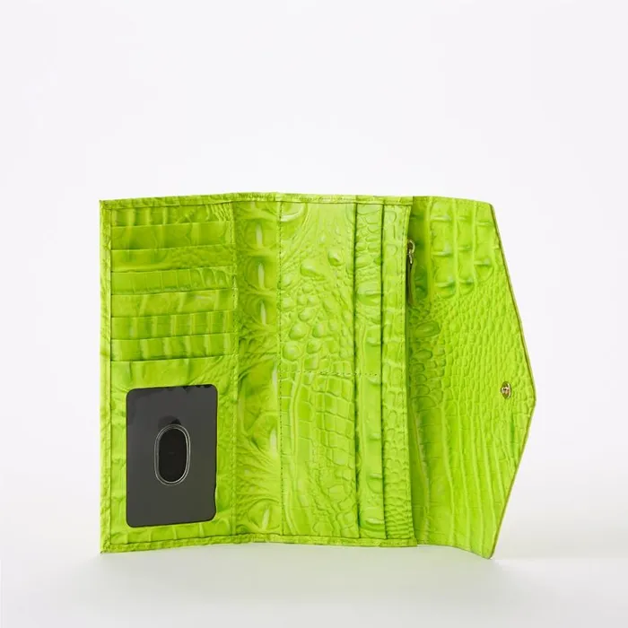 Women Brahmin Wallets and Wristlets Veronica Limelight Ombre Melbourne