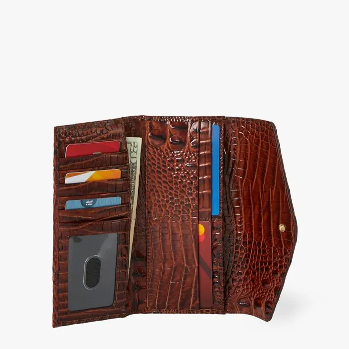 Women Brahmin Wallets and Wristlets Veronica Limelight Ombre Melbourne