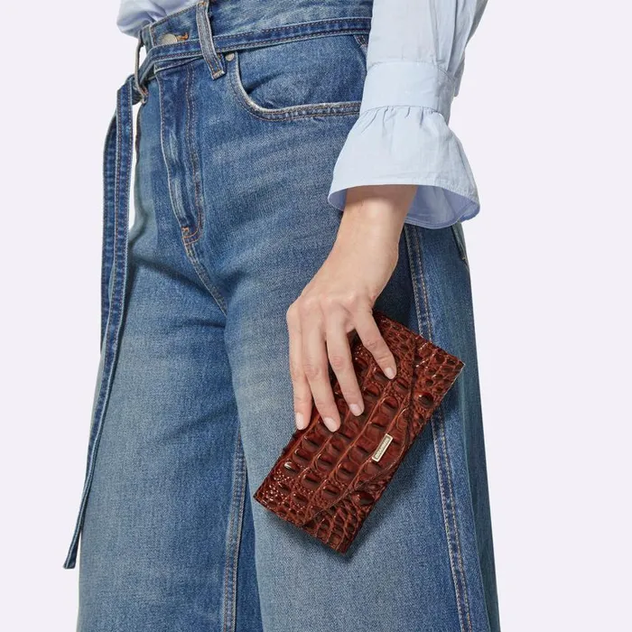 Women Brahmin Wallets and Wristlets Veronica Limelight Ombre Melbourne