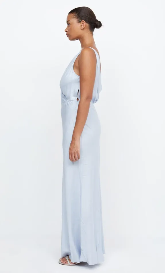 Women Bridesmaids Bec Bridge ADORE V MAXI DRESS Dusty Blue