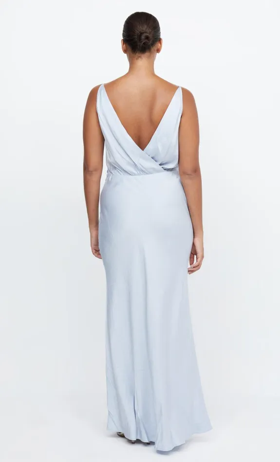 Women Bridesmaids Bec Bridge ADORE V MAXI DRESS Dusty Blue