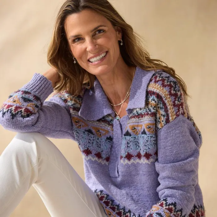 Women Calder Fair Isle Sweater Cream Sundance Catalog Sweaters Women Calder Fair Isle Sweater Cream Sundance Catalog Sweaters