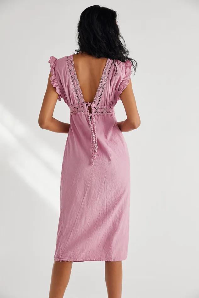 Women Casual Dresses Free People Moca Dress Dried Roses